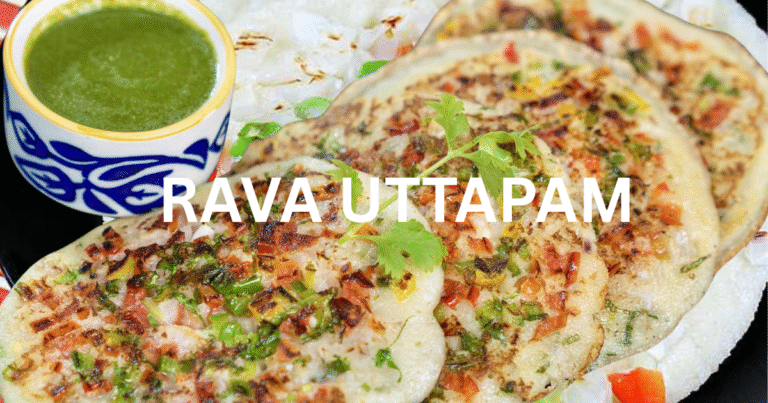 Rava Uttpam| Home Made Recipe With Simple Steps 2025|