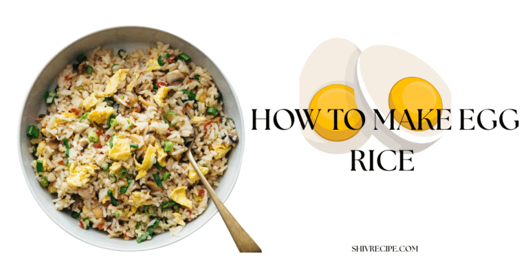 Egg Rice Recipe|Home Made Recipe With Simple Steps 2025|  
