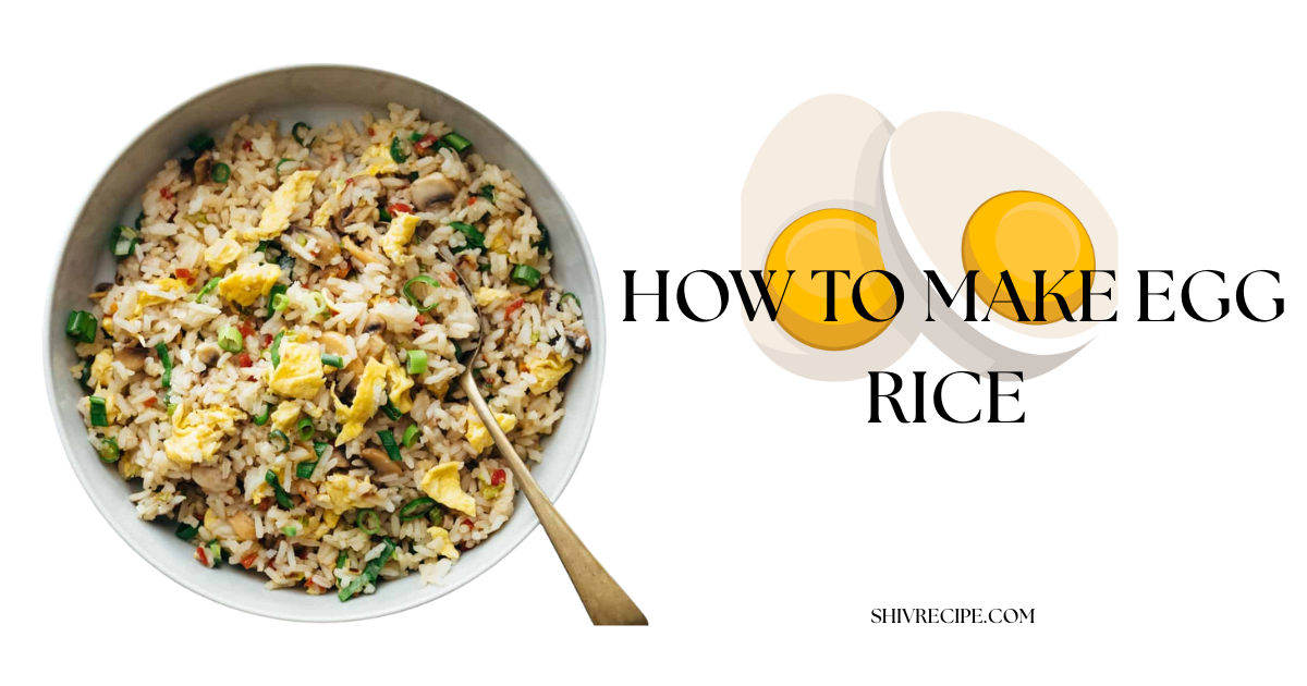 Egg Rice Recipe|Home Made Recipe With Simple Steps 2025|